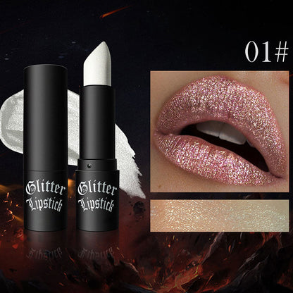 [🔥Der niedrigste Preis von heute]Matte Permanent Lipstick With Fine Glitters✨✨✨✨