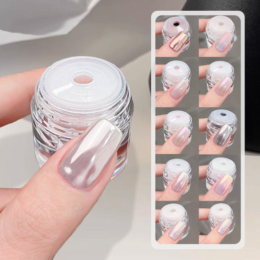 Chrome Mirror-Effect Nail Powder